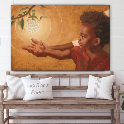 As A Loving Parent Canvas Wall Art - Christian Wall Decor