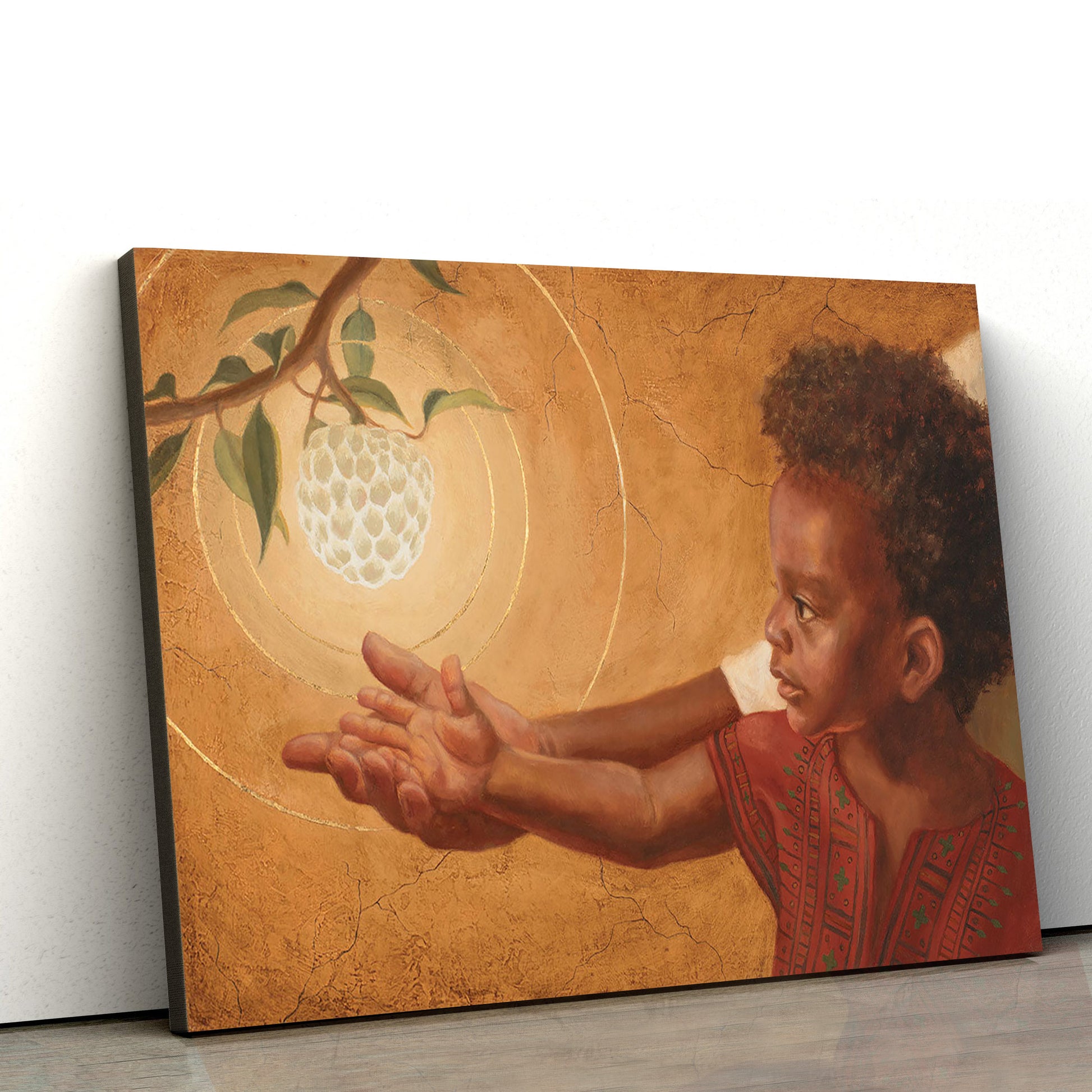 As A Loving Parent Canvas Wall Art - Christian Wall Decor