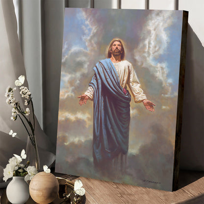 Ascension Canvas Wall Art - Jesus Canvas Pictures - Christian Canvas Wall Art
