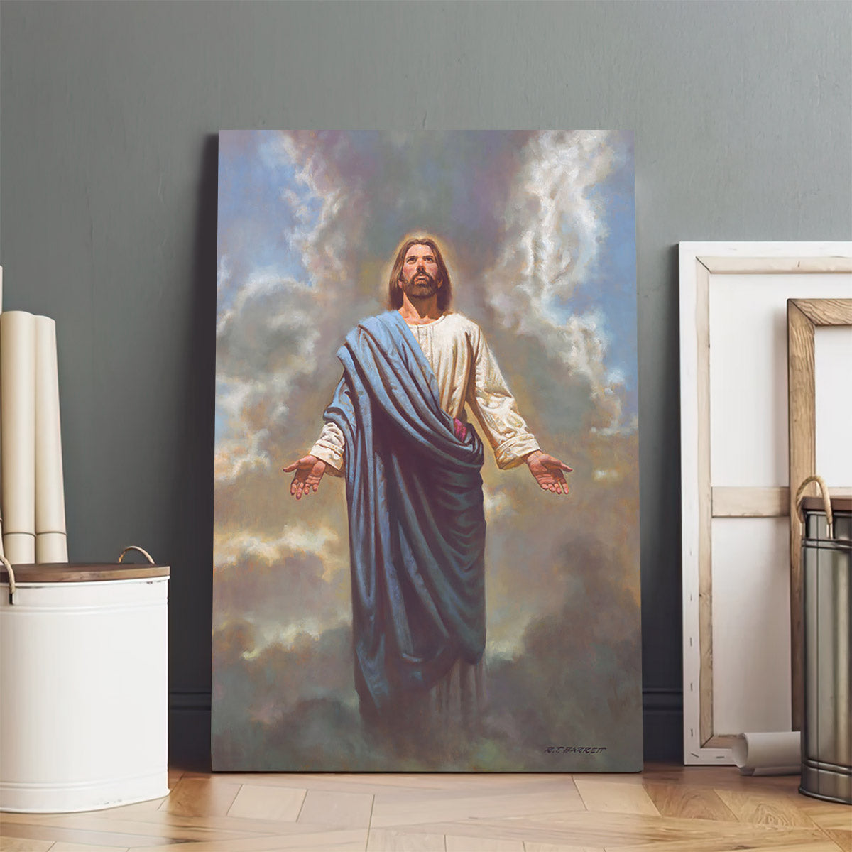 Ascension Canvas Wall Art - Jesus Canvas Pictures - Christian Canvas Wall Art