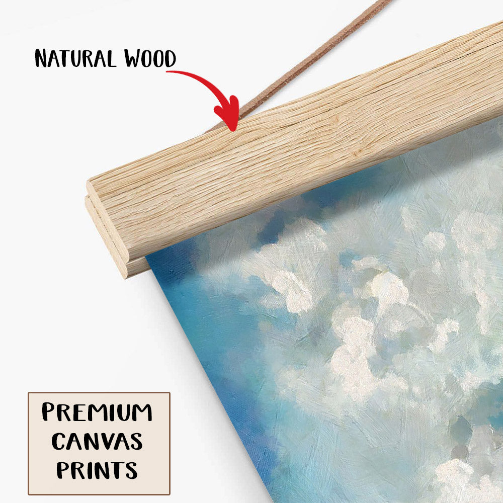 Autumn Sky Painting Hanging Canvas Wall Art - Canvas Wall Decor - Home Decor Living Room