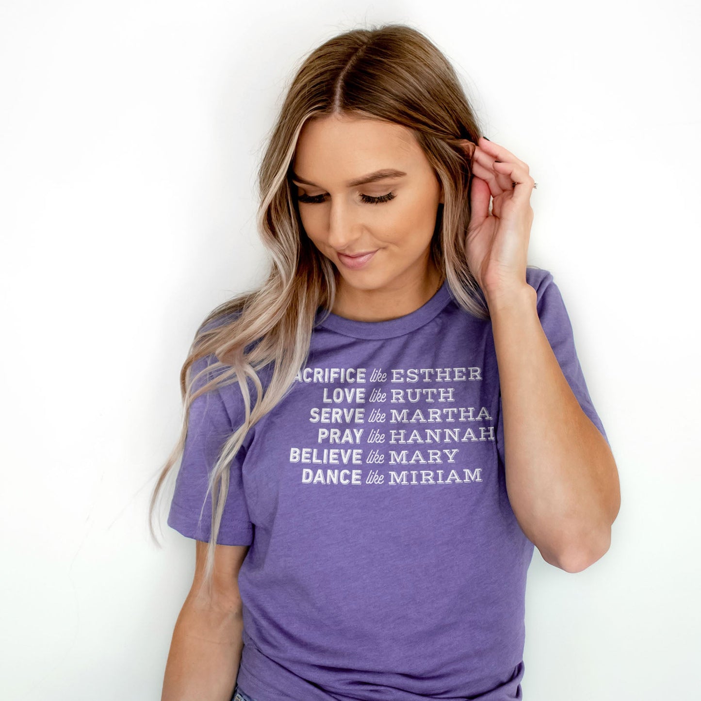 Women Of The Bible Tee Shirts For Women - Christian Shirts for Women - Religious Tee Shirts