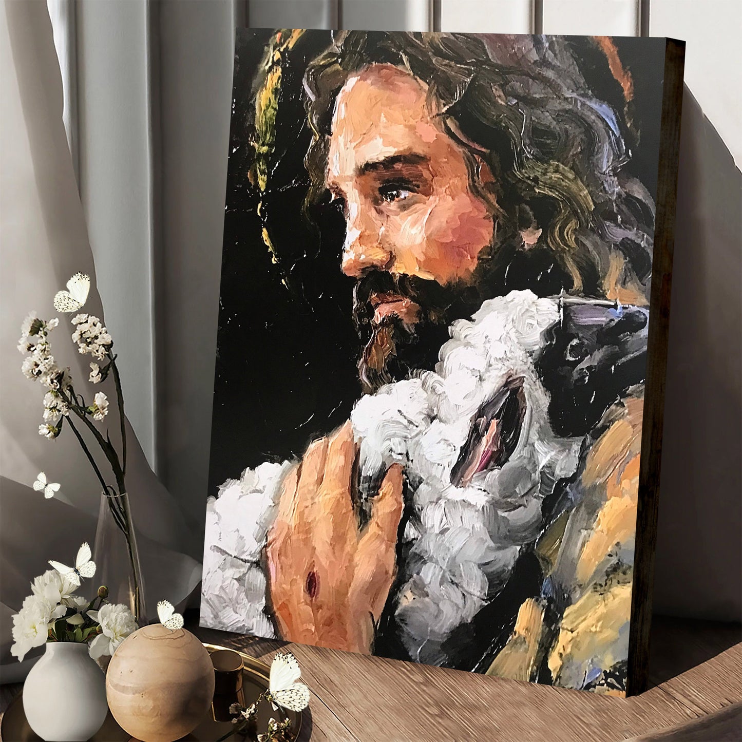 Back In His Arms Loss Of Life Gift Life And Loss Art - Jesus Canvas Pictures - Christian Wall Art
