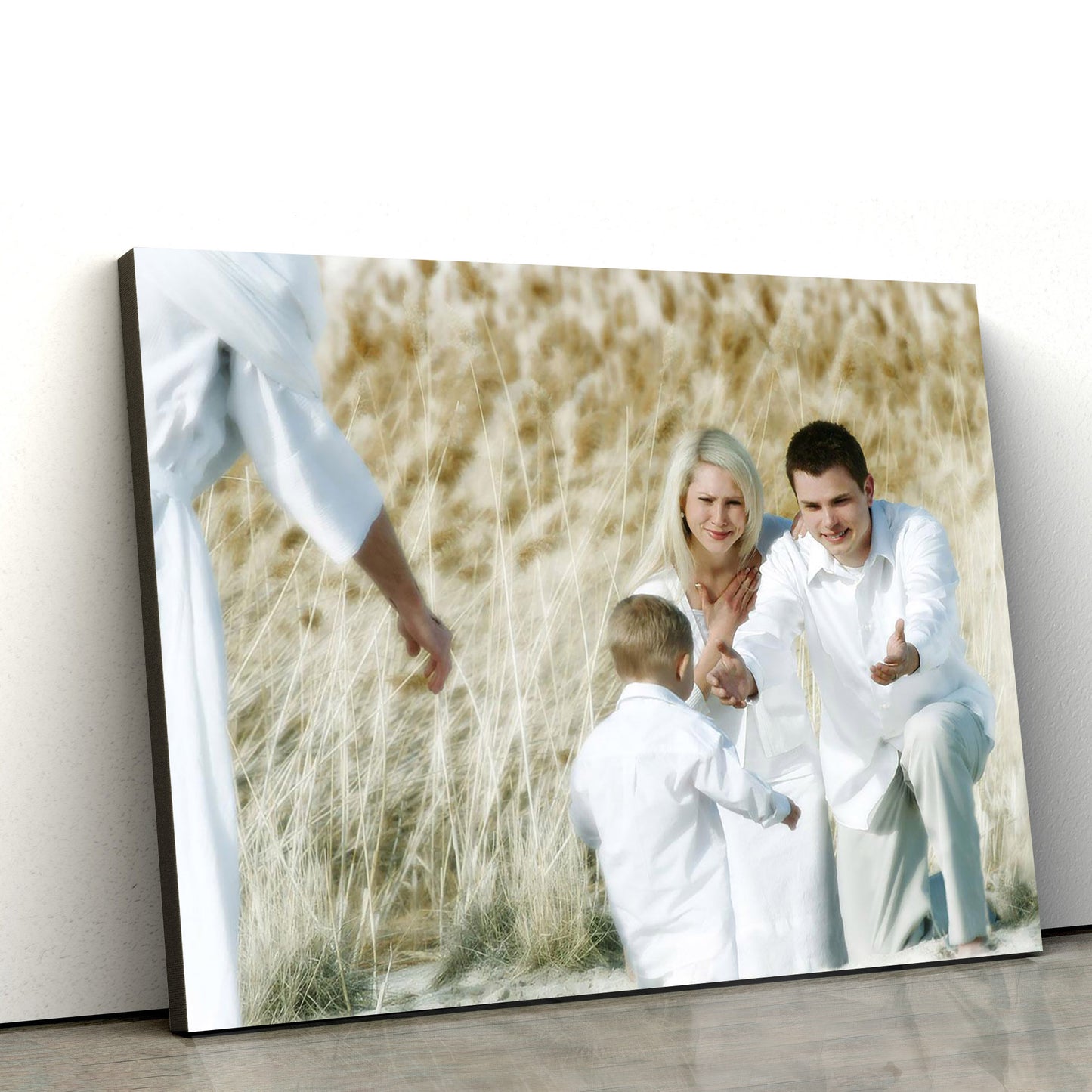 Back Into Our Arms Canvas Wall Art - Christian Wall Decor