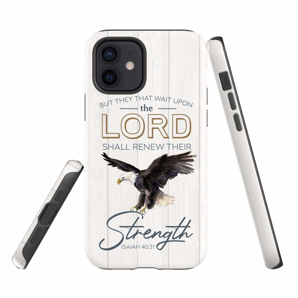 Bald Eagles - They That Wait Upon The Lord Isaiah 4031 Kjv Bible Verse Phone Case - Bible Verse Phone Cases Samsung