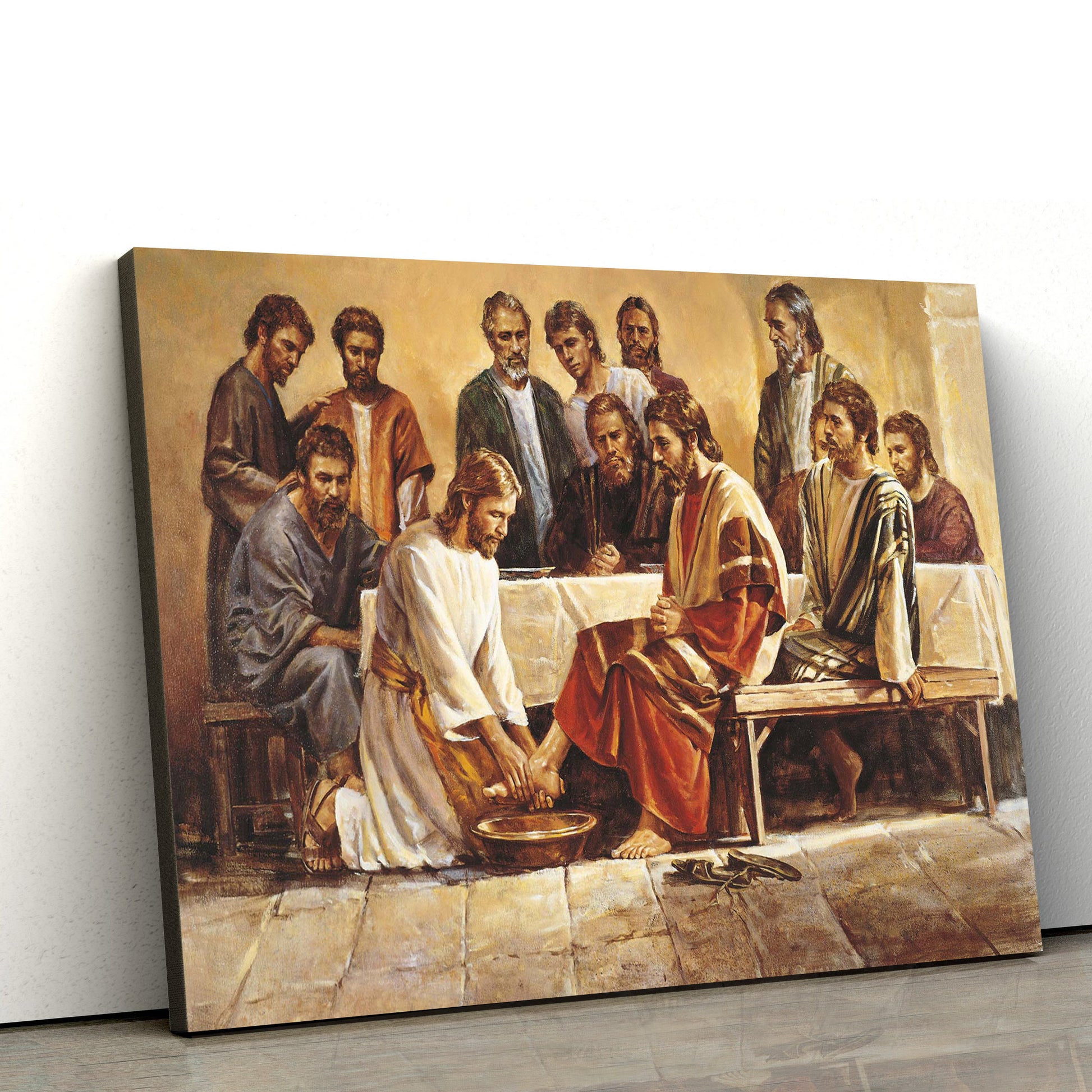 Barnabas New Law Of Jesus - Jesus Canvas Wall Art - Christian Wall Art