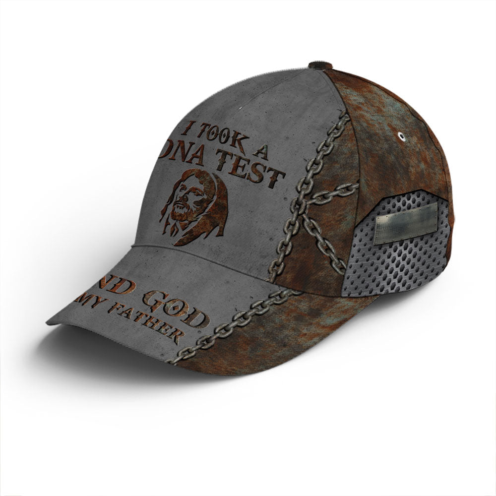 Baseball Cap For God Lovers Chain Rust And Metallic