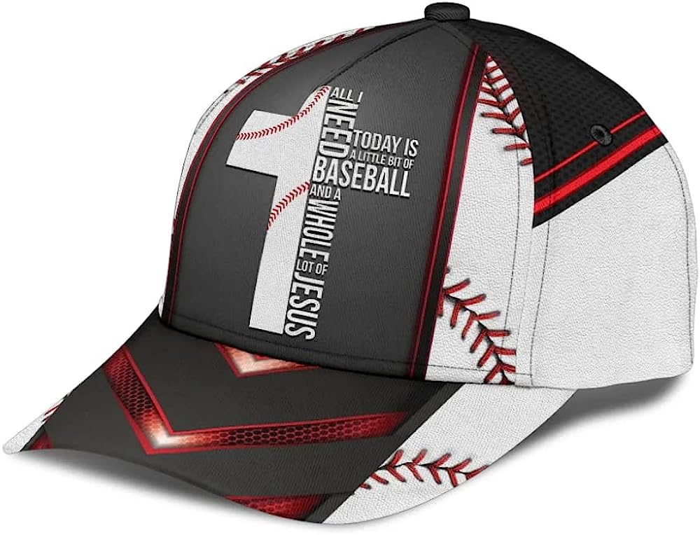 Baseball Jesus Baseball Cap - Christian Hats for Men and Women