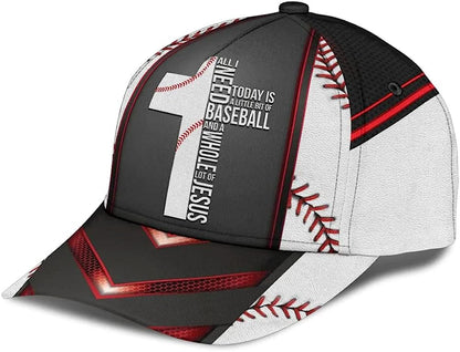 Baseball Jesus Baseball Cap - Christian Hats for Men and Women