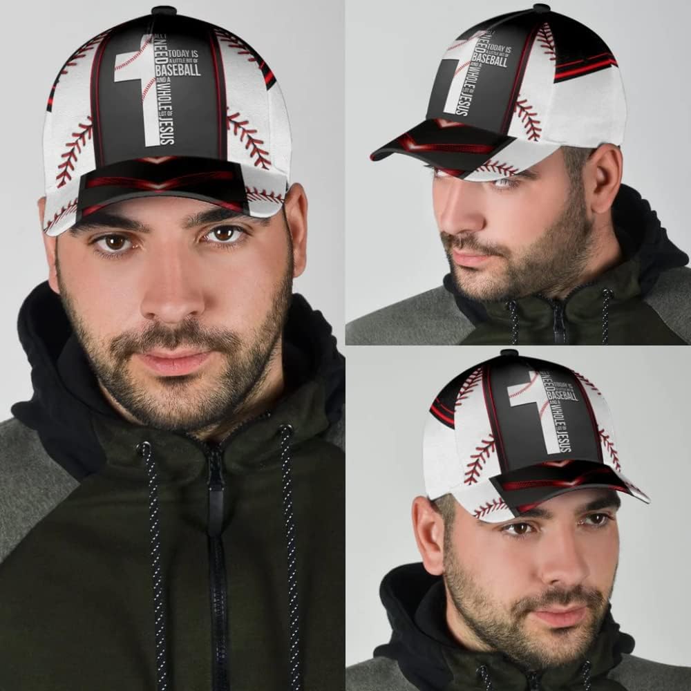 Baseball Jesus Baseball Cap - Christian Hats for Men and Women