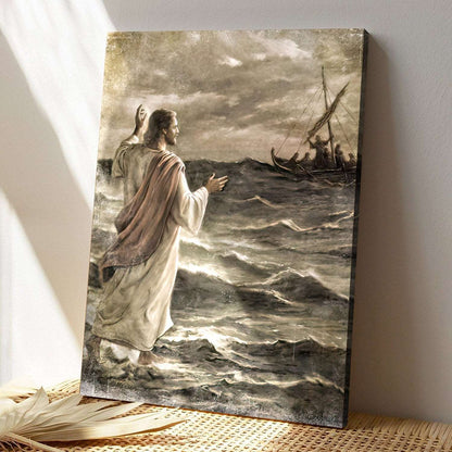 Be Not Afraid - Jesus Canvas Art - Jesus Picture - Religious Canvas Painting - Christian Wall Art - Religious Poster - Gift For Christian - Ciaocustom