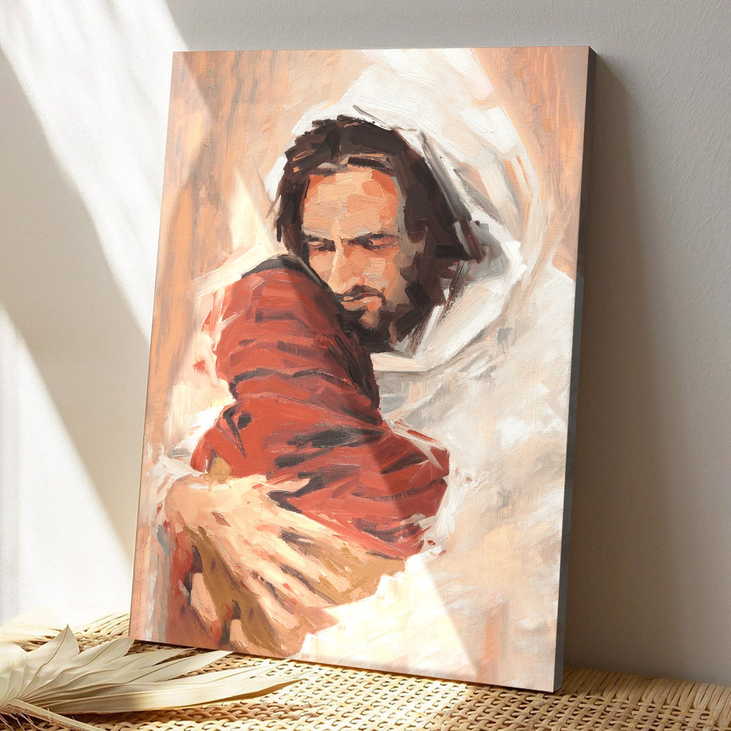 Jesus Hugging A Child Canvas - Be Still My Soul Wall Art Print - Jesus Canvas Painting - Picture Of Jesus With Children - Christian Gift - Ciaocustom