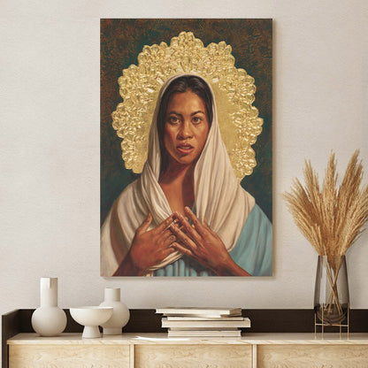 Be It Unto Me Canvas Wall Art - Christan Wall Decor