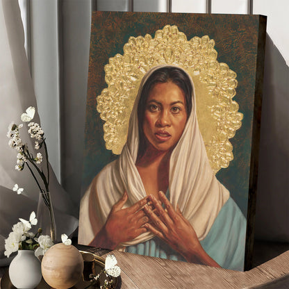 Be It Unto Me Canvas Wall Art - Christan Wall Decor