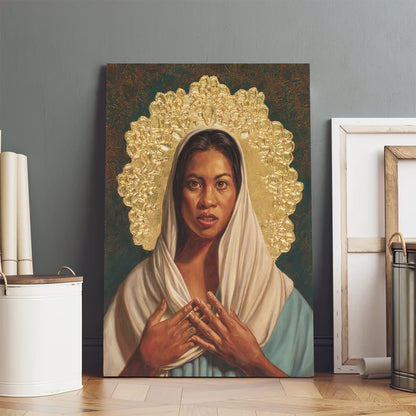 Be It Unto Me Canvas Wall Art - Christan Wall Decor