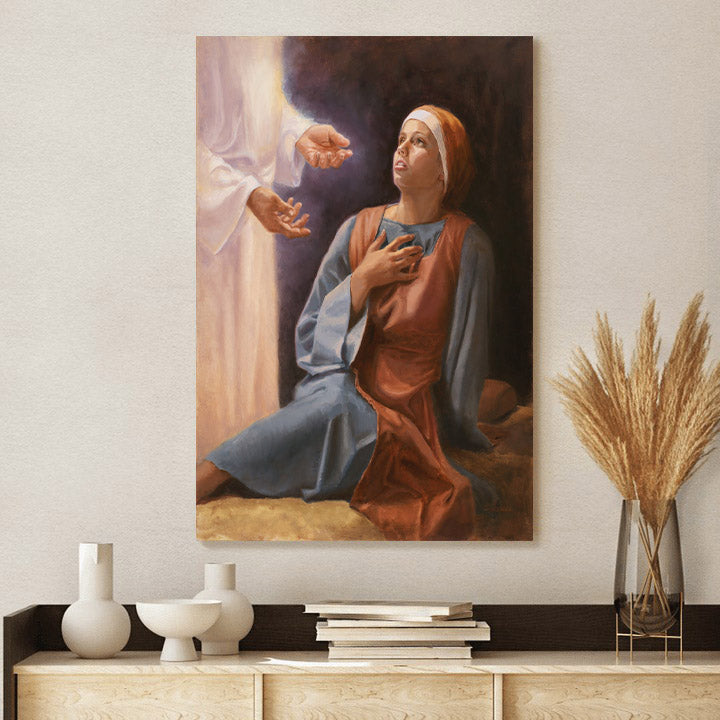 Be It Unto Me Canvas Wall Art - Jesus Canvas Pictures - Christian Canvas Wall Art