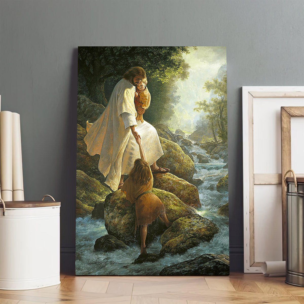 Be Not Afraid Jesus  Canvas Wall Art - Jesus Canvas Pictures - Christian Wall Art
