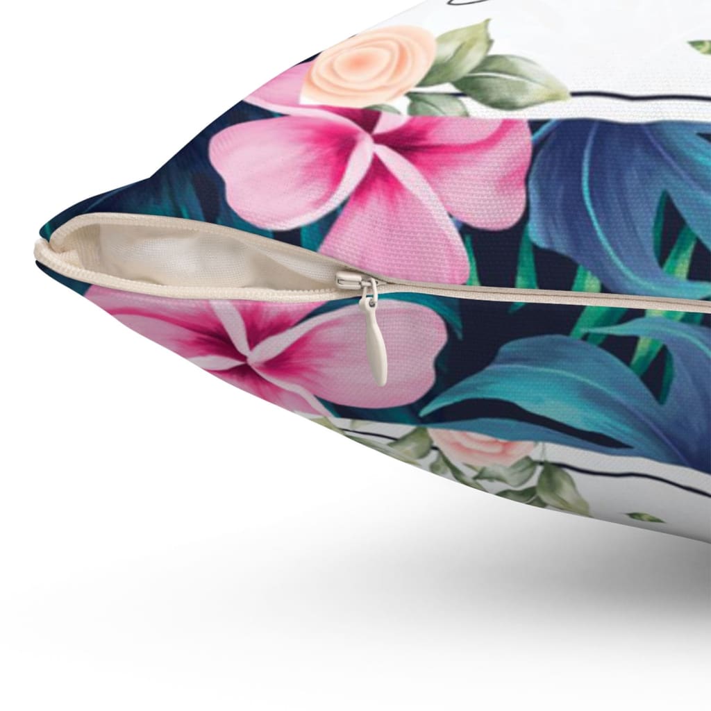 Be Patient Be Grateful Christian Pillow