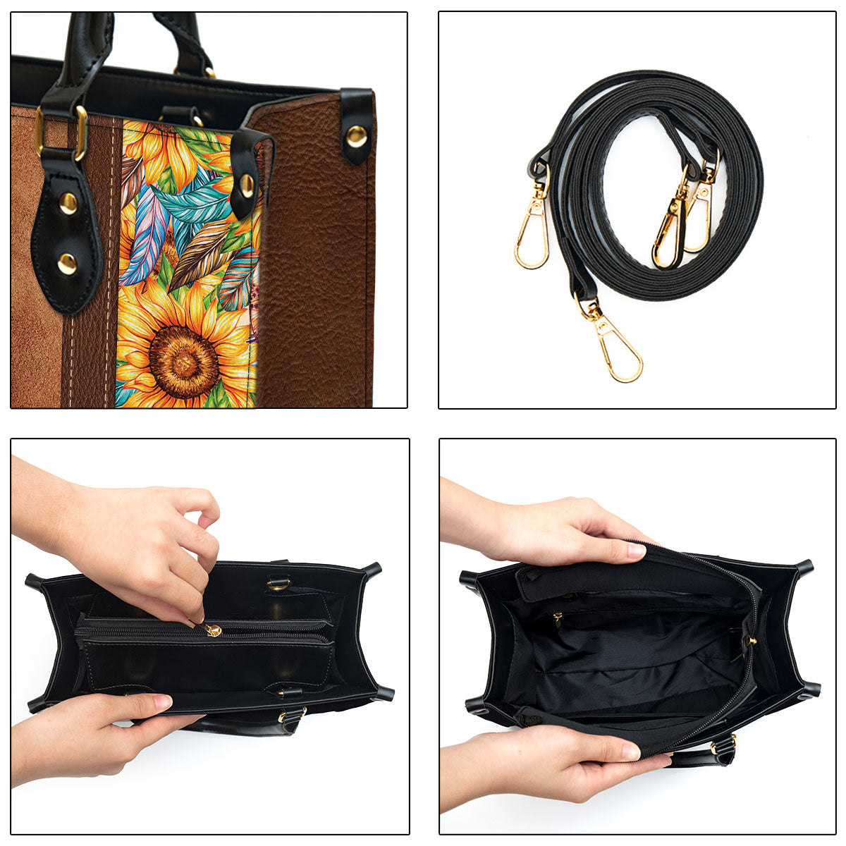 Be Still And Know That I Am God - Pretty Leather Bag - Christian Pu Leather Bags For Women