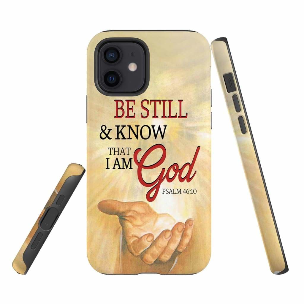 Be Still And Know That I Am God Phone Case - Jesus Hands Phone Case - Bible Verse Phone Cases Samsung