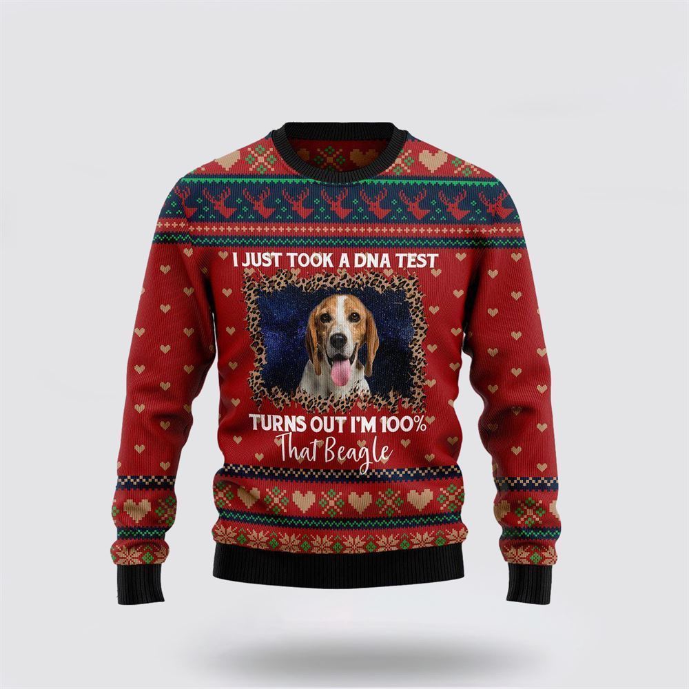 Beagle Dog Christmas Ugly Christmas Sweater For Men And Women, Gift For Christmas, Best Winter Christmas Outfit