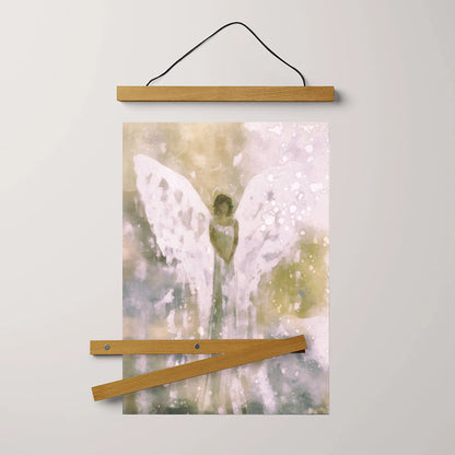 Beautiful Angel Painting Hanging Canvas Wall Art 1 - Catholic Canvas Wall Art - Religious Gift - Christian Wall Art Decor