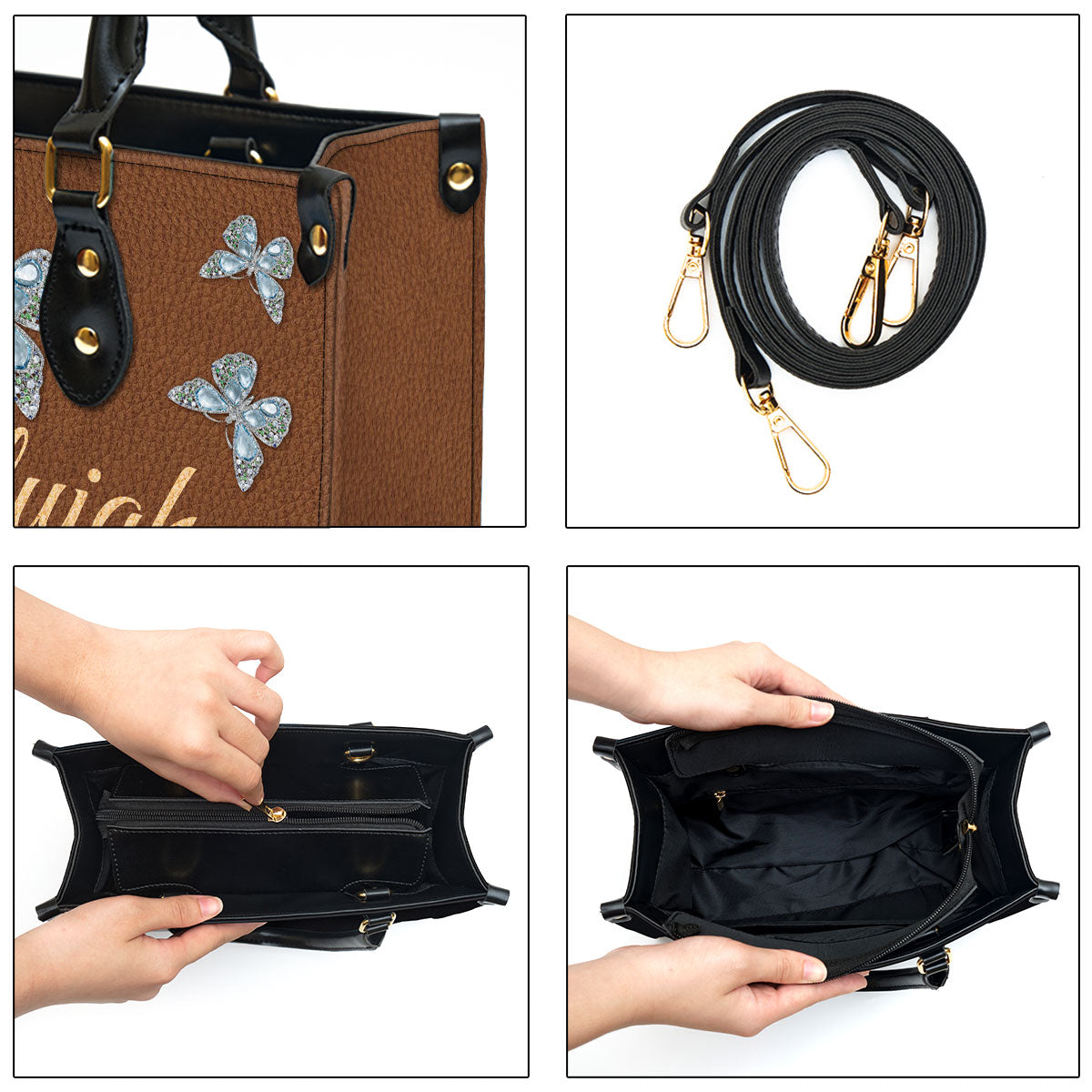 Beautiful Hallelujah Leather Bag - Christian Pu Leather Bags For Women