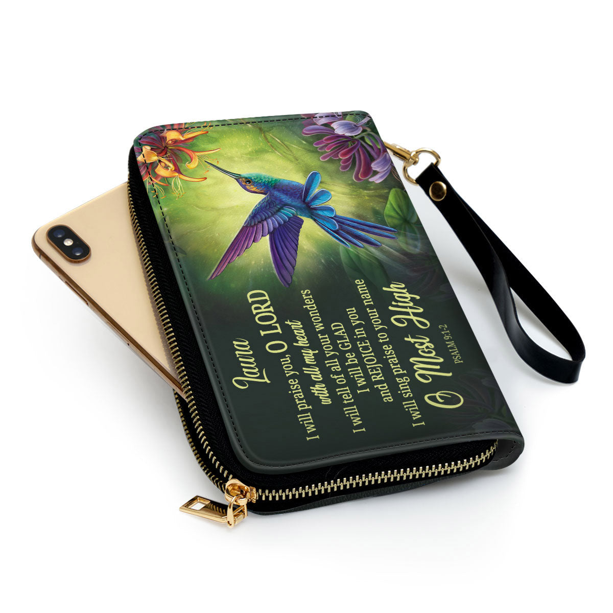 Beautiful Personalized Clutch Purse - I Will Praise You Clutch Purse - Women Clutch Purse
