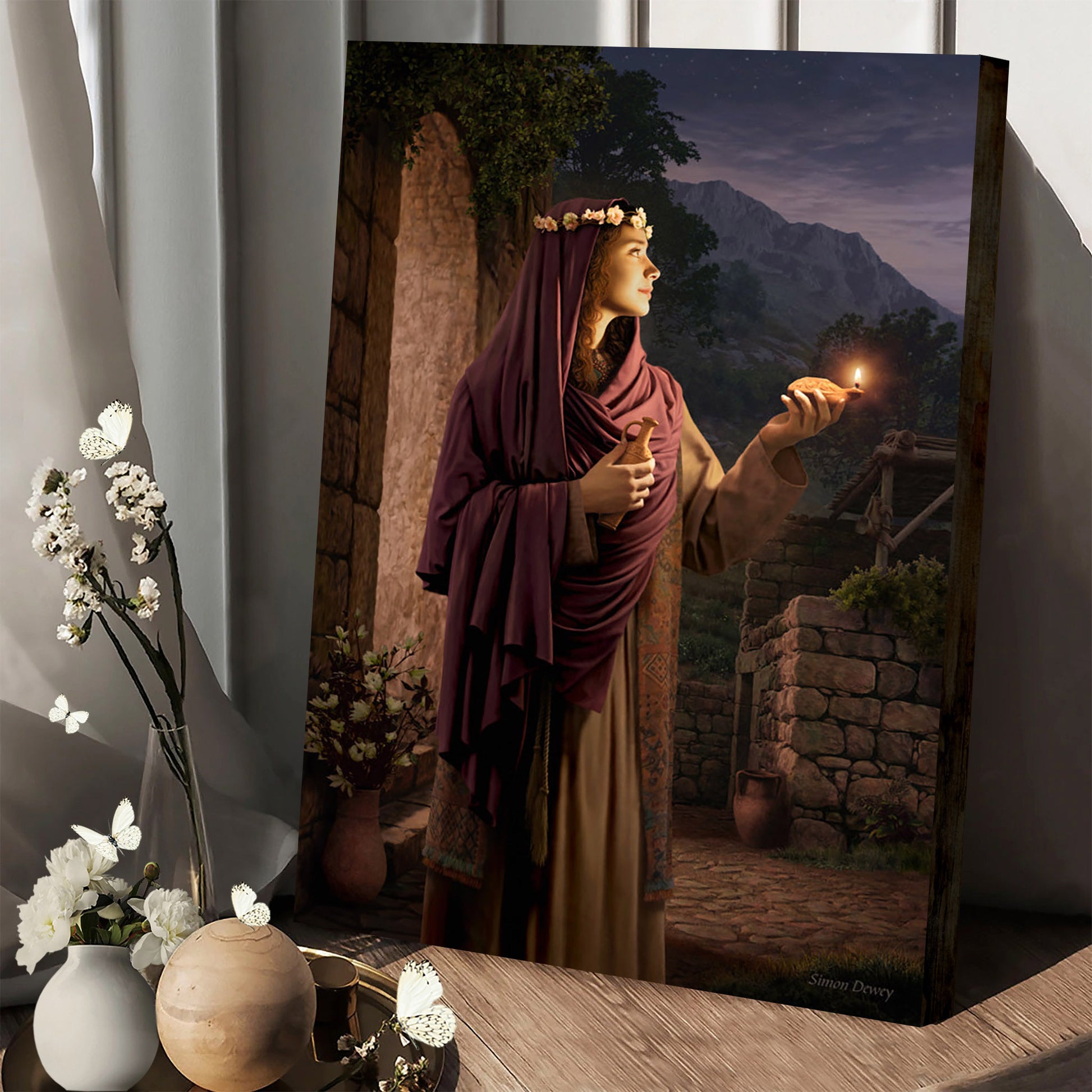Behold, He Cometh Canvas Wall Art - Jesus Canvas Pictures - Christian Canvas Wall Art