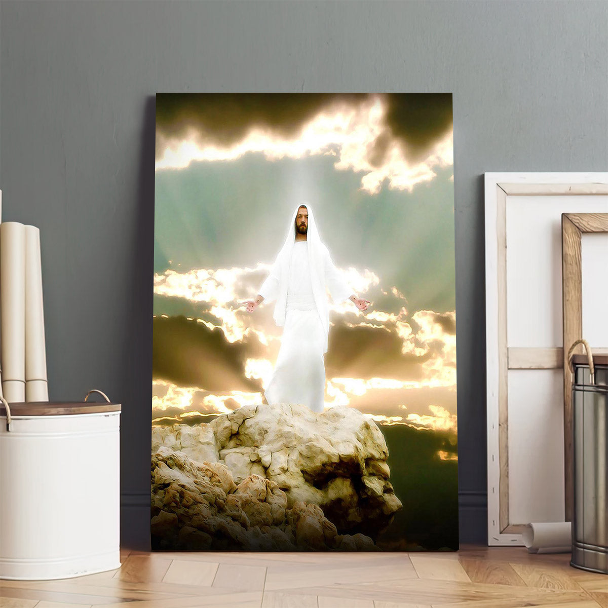 Behold My Beloved Son Canvas Wall Art - Jesus Picture - Jesus Portrait Canvas