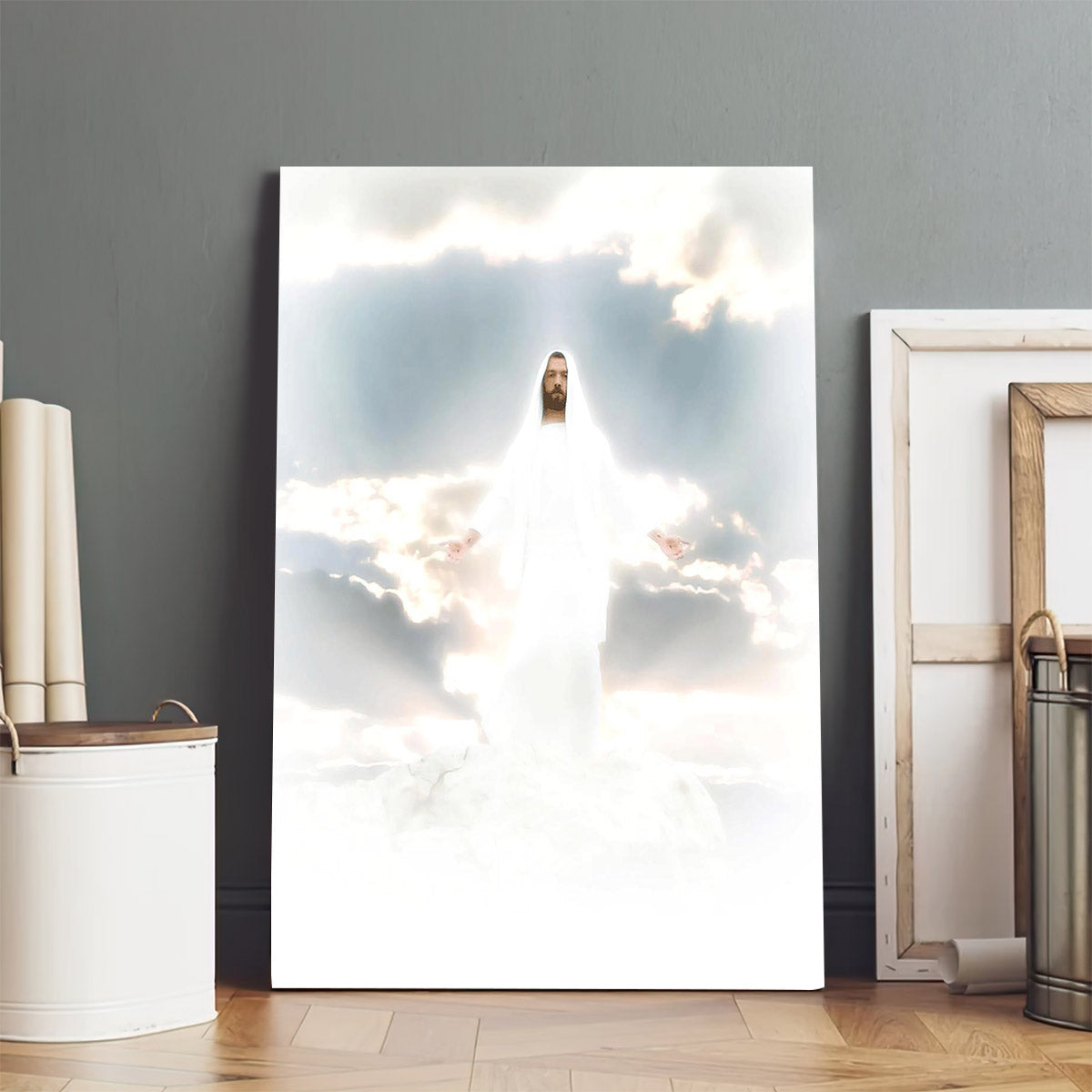 Behold My Beloved Son, Hear Him Canvas Wall Art - Jesus Picture - Jesus Portrait Canvas