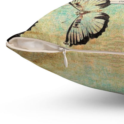 Believe In Possibilities Butterfly Matthew 1926 Bible Verse Pillow