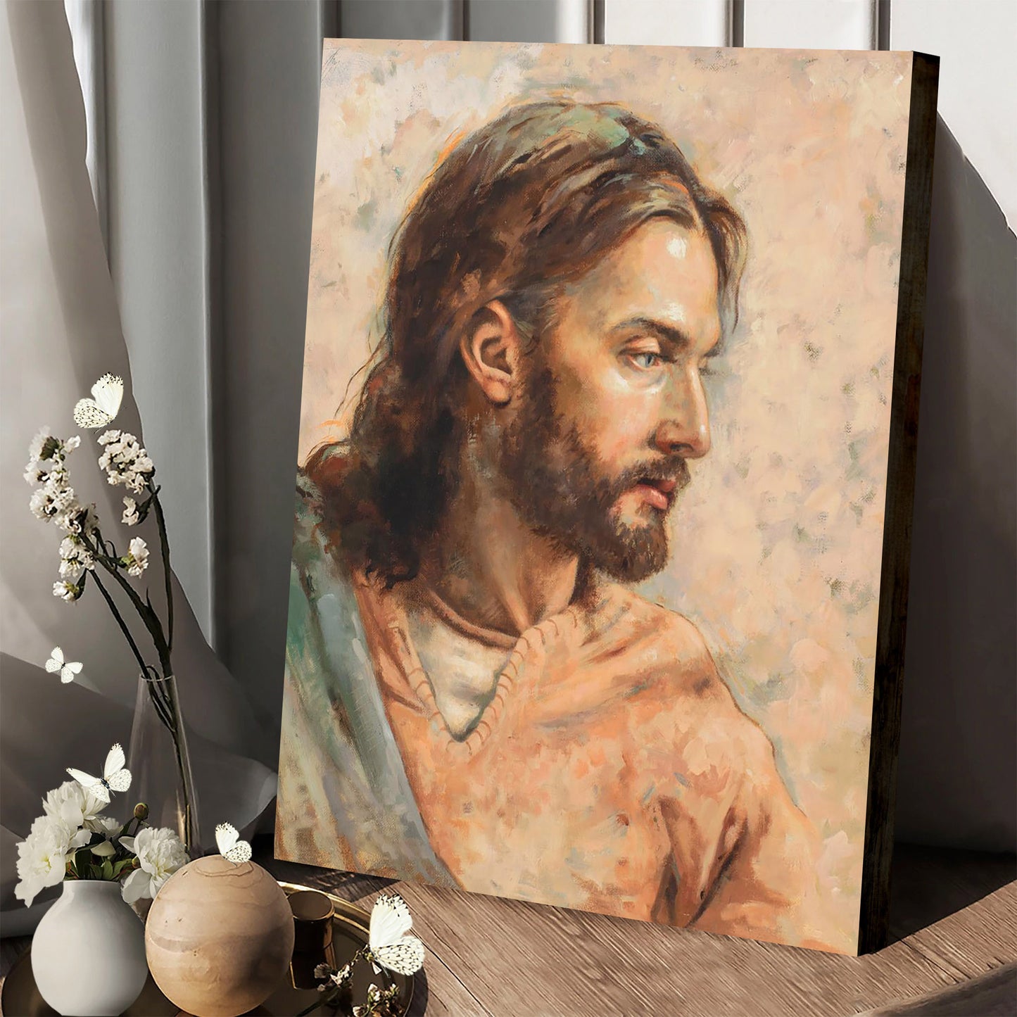 Beloved Redeemer Canvas Wall Art - Jesus Picture - Jesus Portrait Canvas