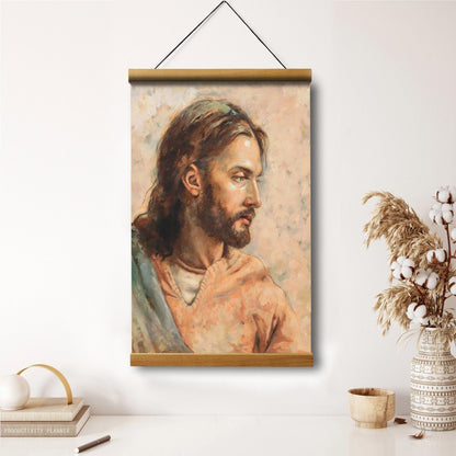 Beloved Redeemer Hanging Canvas Wall Art - Jesus Picture - Jesus Portrait Canvas - Religious Canvas