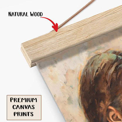 Beloved Redeemer Hanging Canvas Wall Art - Jesus Picture - Jesus Portrait Canvas - Religious Canvas