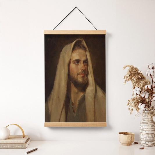 Beloved Son Hanging Canvas Wall Art - Jesus Picture - Jesus Portrait Canvas - Religious Canvas