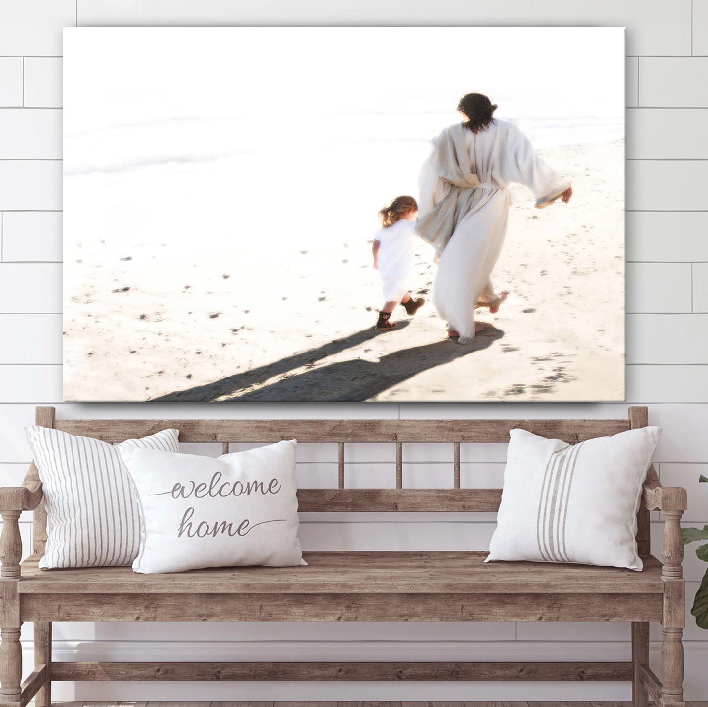 Beside Me Canvas Wall Art - Christian Wall Decor