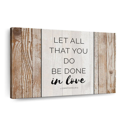 Bible Verse Canvas Wall Art - Christian Canvas Wall Art - Religious Wall Art Canvas