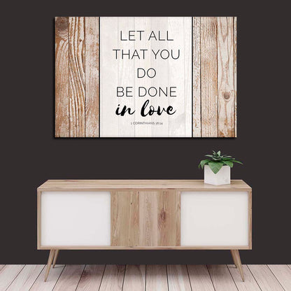 Bible Verse Canvas Wall Art - Christian Canvas Wall Art - Religious Wall Art Canvas
