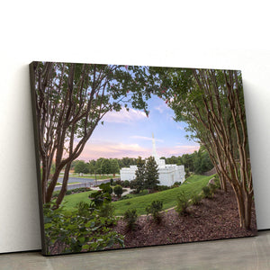 Birmingham Alabama Temple Canvas Wall Art - Jesus Christ Picture - Canvas Christian Wall Art