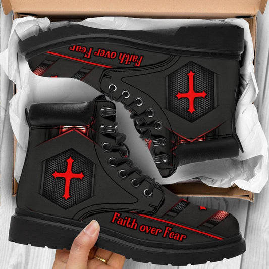 Black Jesus Tbl Boots - Christian Shoes For Men And Women