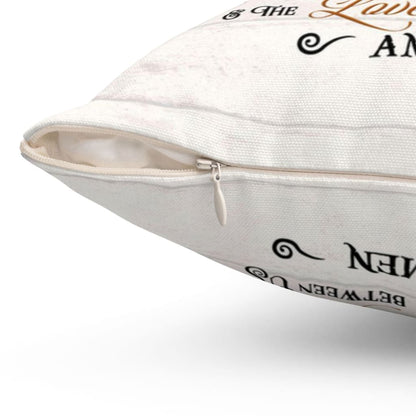 Bless The Food Before Us Christian Pillow