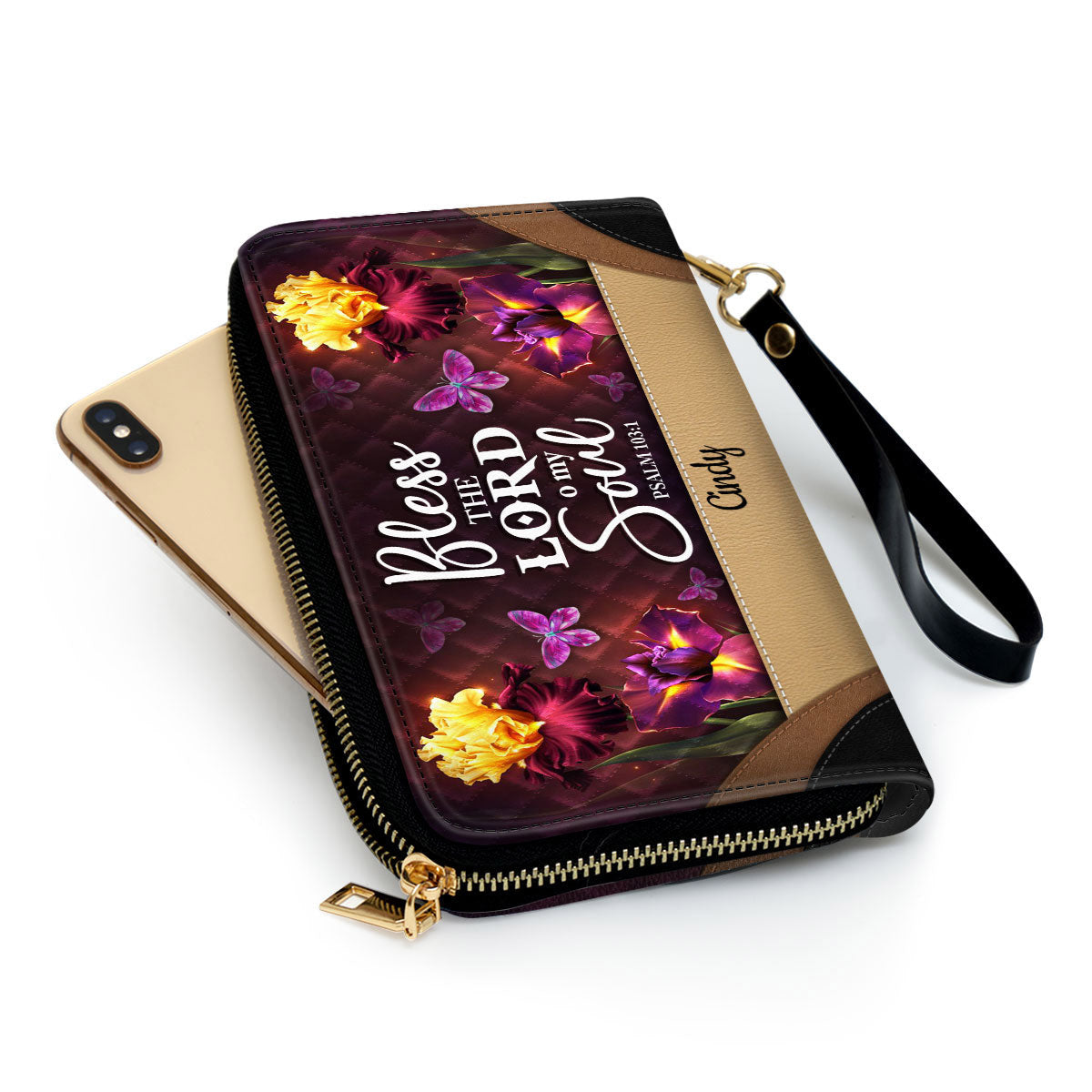 Bless The Lord O My Soul - Awesome Personalized Butterfly Clutch Purse - Women Clutch Purse