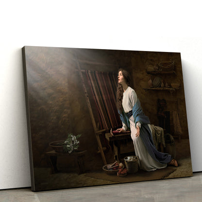 Blessed Among Women  Canvas Picture - Jesus Christ Canvas Art - Christian Wall Art