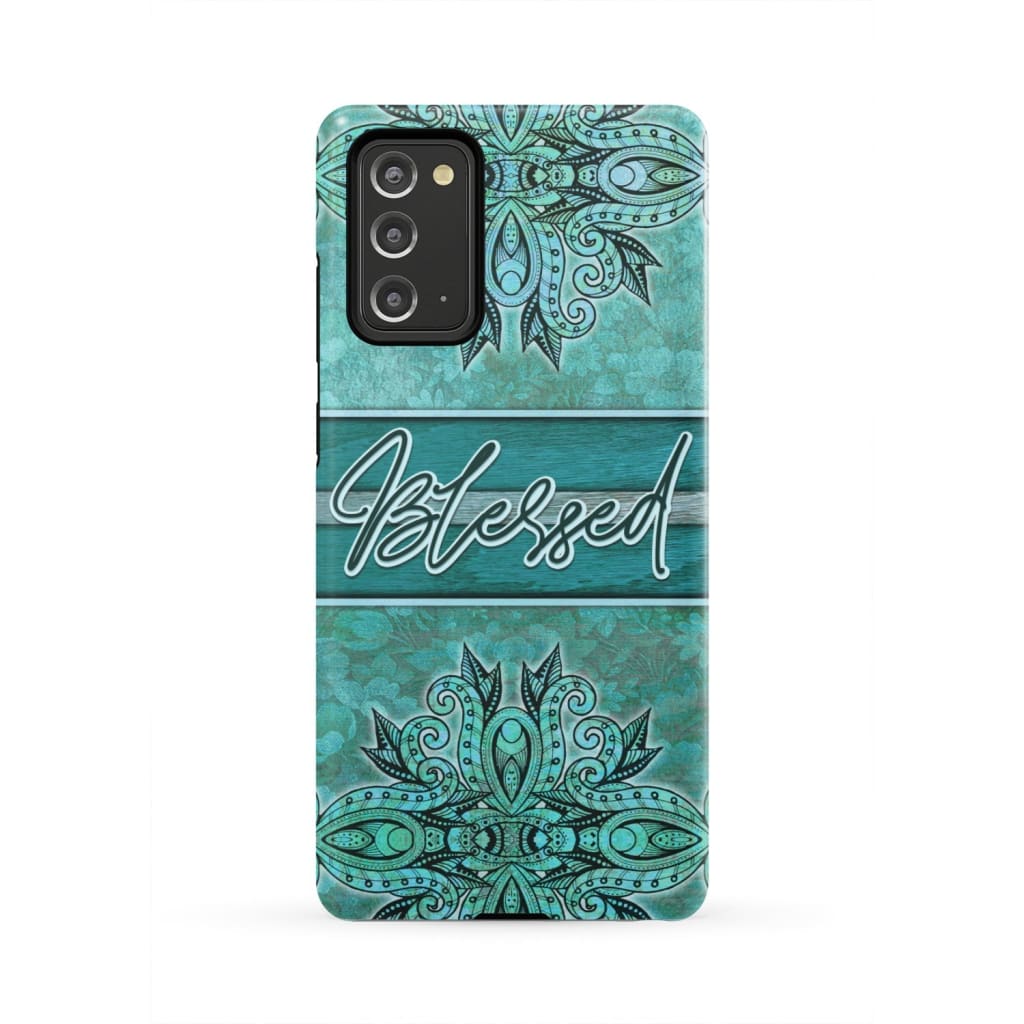 Blessed Phone Case - Christian Gift - Bible Verse Phone Cases Samsung