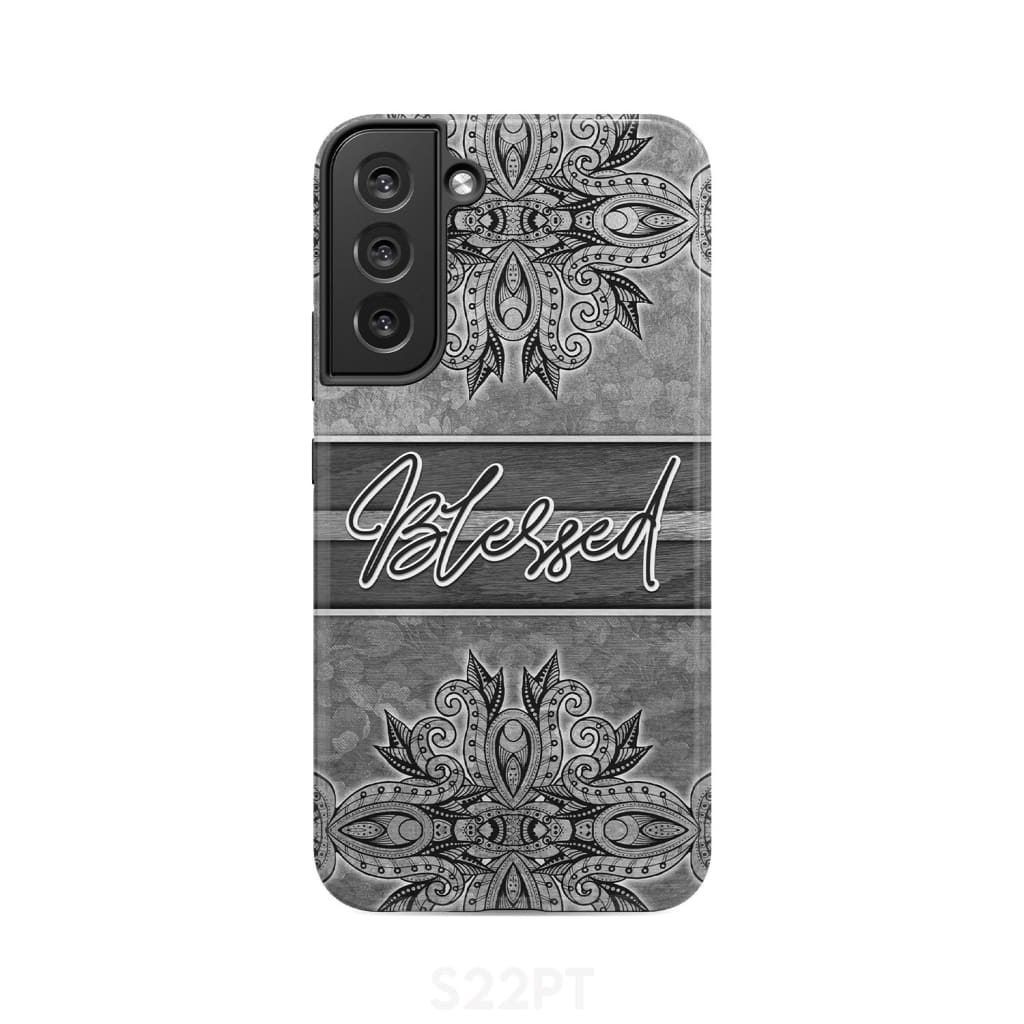 Blessed Phone Case - Christian Gifts - Bible Verse Phone Cases Samsung