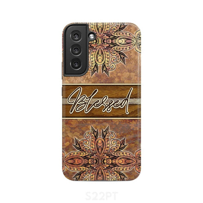 Blessed Phone Case - Christian Phone Cases - Bible Verse Phone Cases Samsung