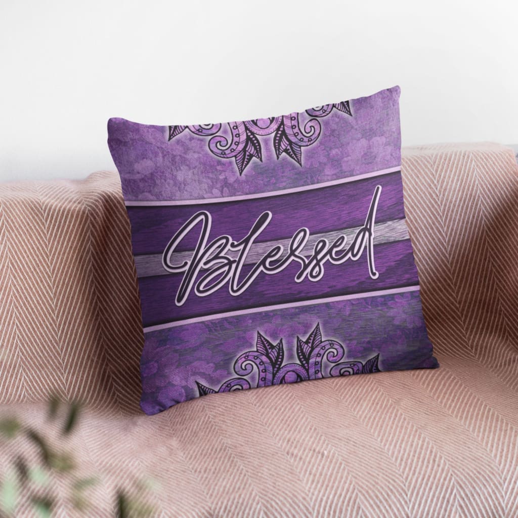 Blessed Pillow - Christian Throw Pillows