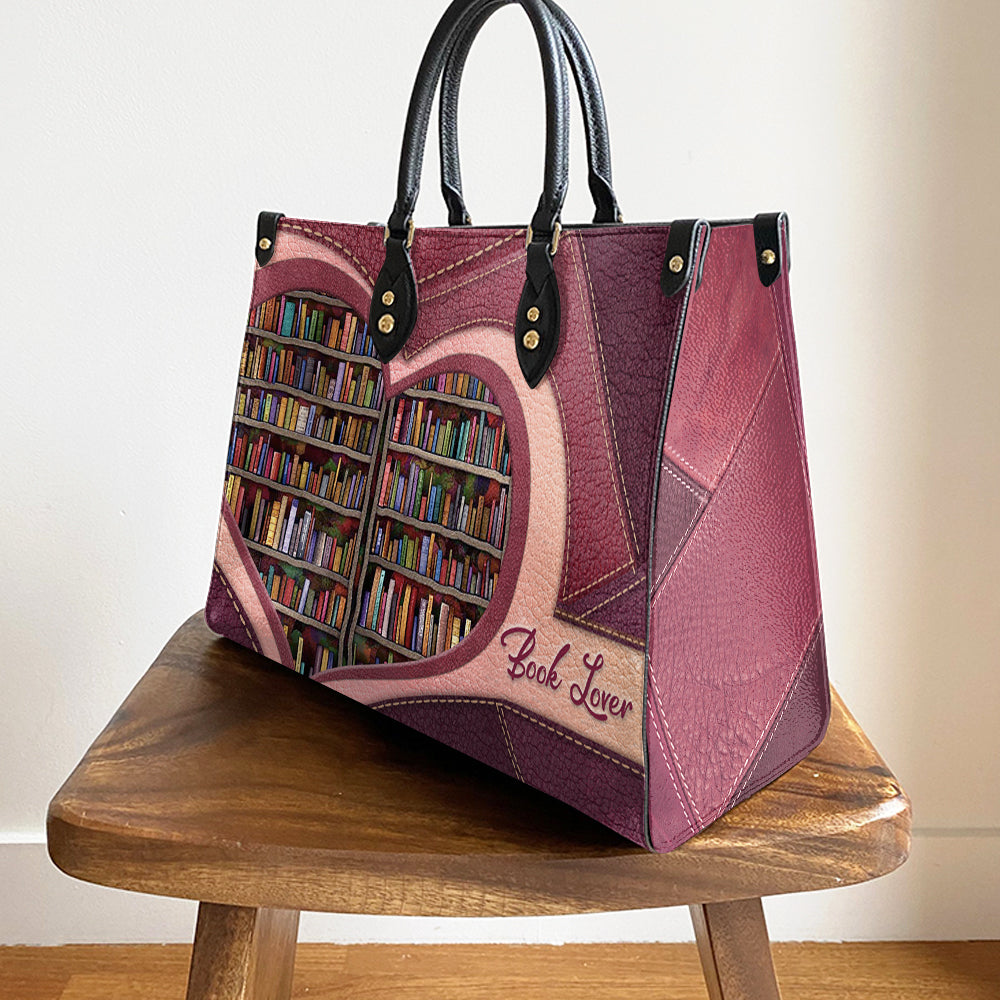 Book Lover 1 Leather Bag - Best Gifts For Book Lovers - Women's Pu Leather Bag