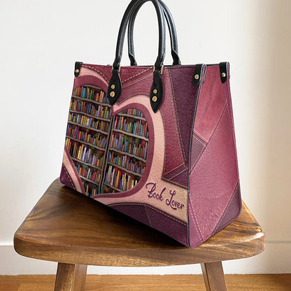 Book Lover 1 Leather Bag - Best Gifts For Book Lovers - Women's Pu Leather Bag